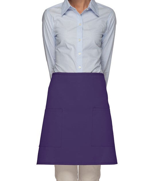 Purple Mid Length Waist Aprons